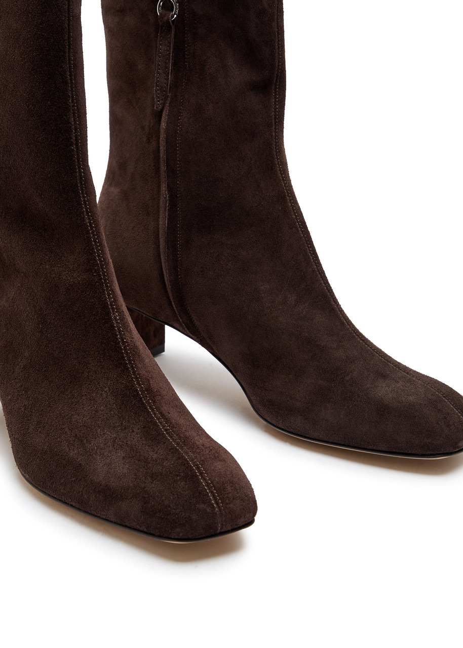 Aeyde Millie 50 Suede Ankle Boots - 3