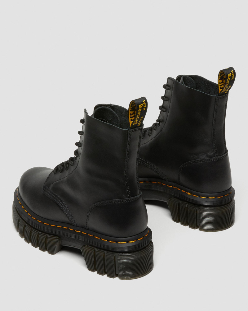 Audrick Nappa Leather Platform Ankle Boots 7