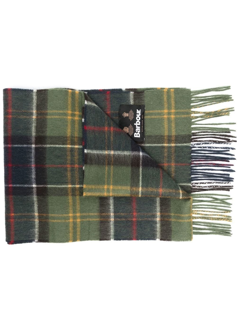 Scottish wool and cashmere scarf - 1