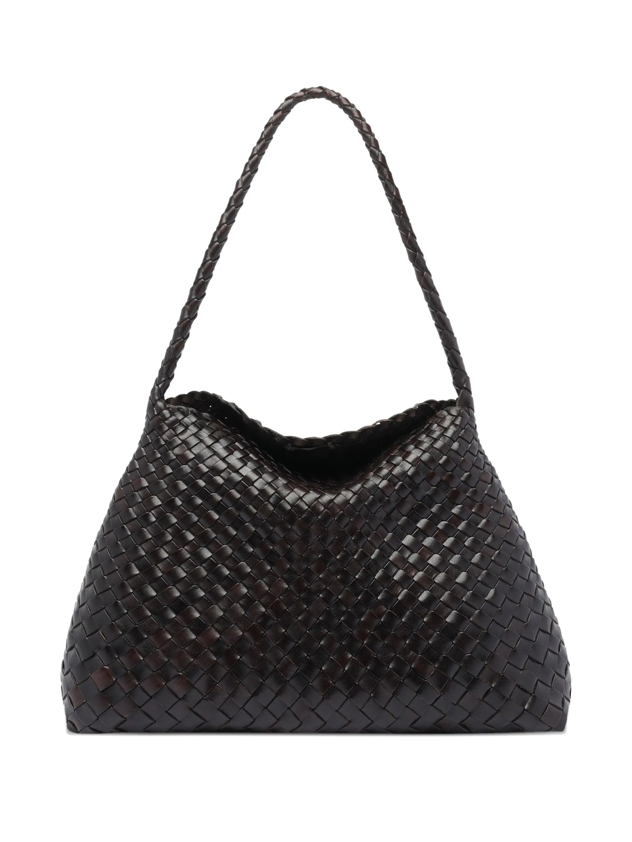 Dragon Diffusion Woven Leather Shoulder Bag - 2