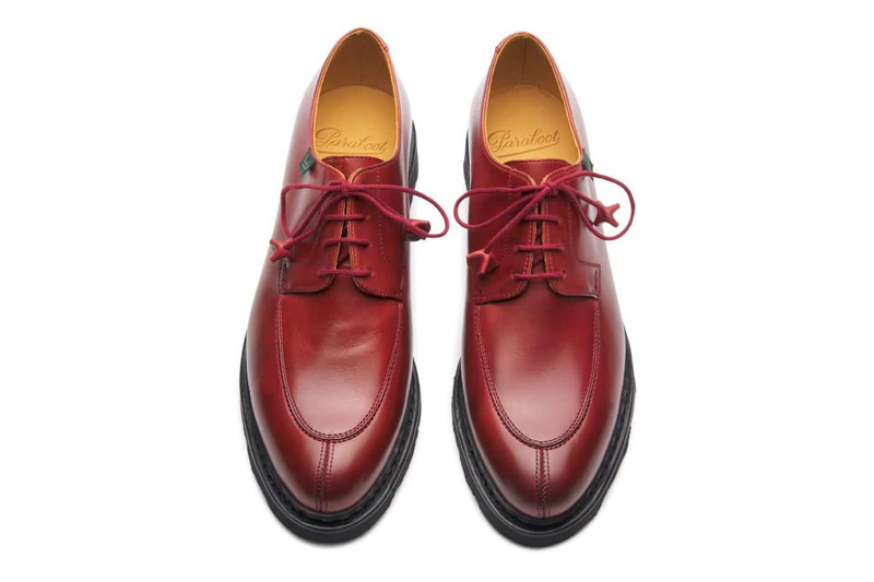 Veley Red Silk - Rubber Sole 4
