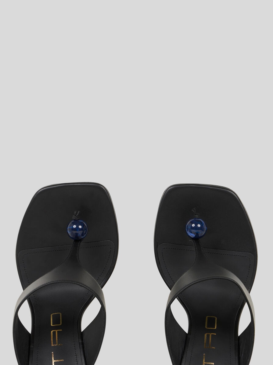THONG SANDALS WITH WEDGE - 2