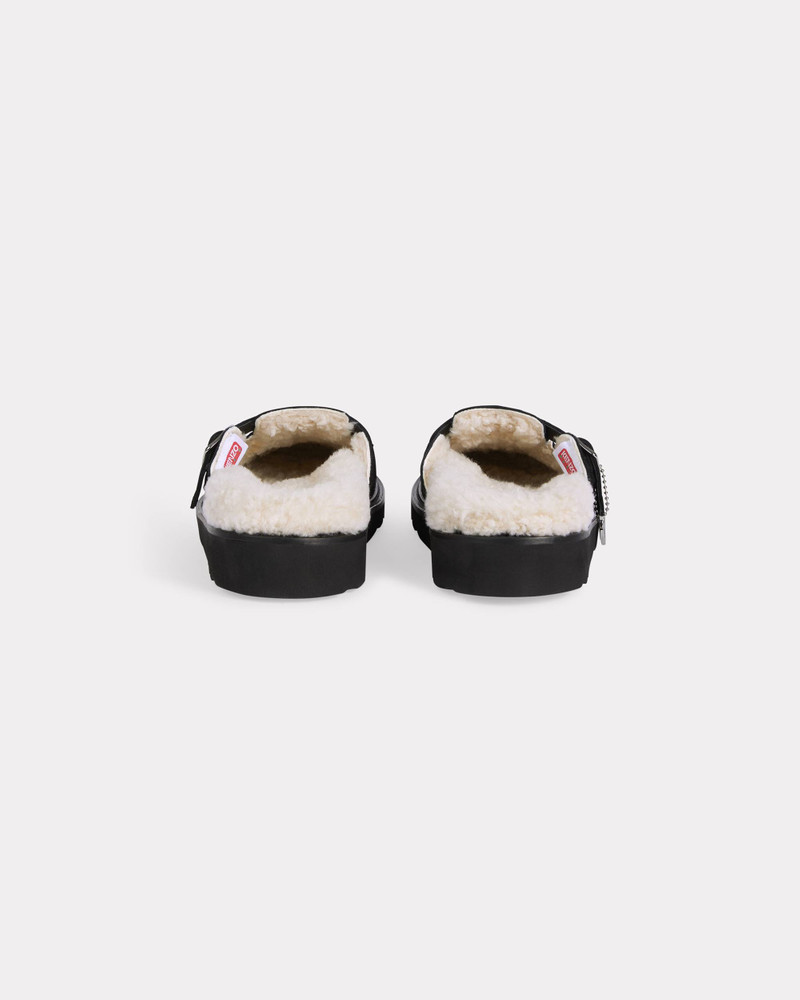 'KENZO Matto' clogs in suede leather 2