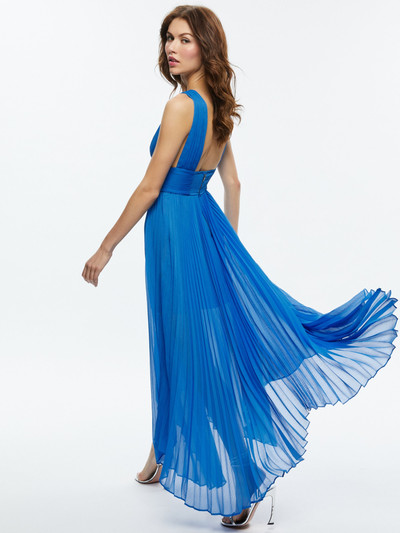 Alice + Olivia ADRIANNA PLEATED MAXI DRESS outlook