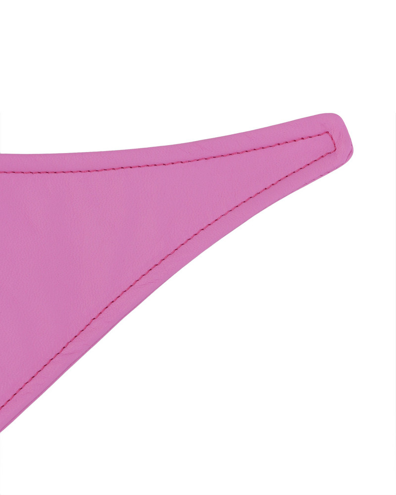 LEATHER BANDANA WITH LIGHTERCAP DETAIL 5