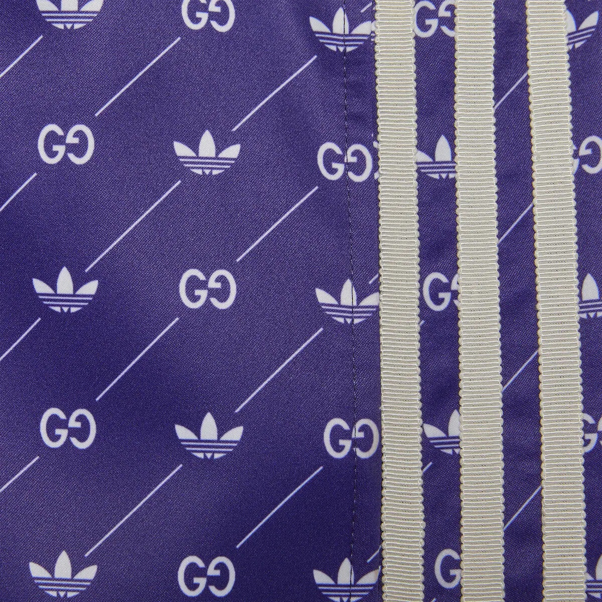 adidas x Gucci Trefoil print shorts - 5