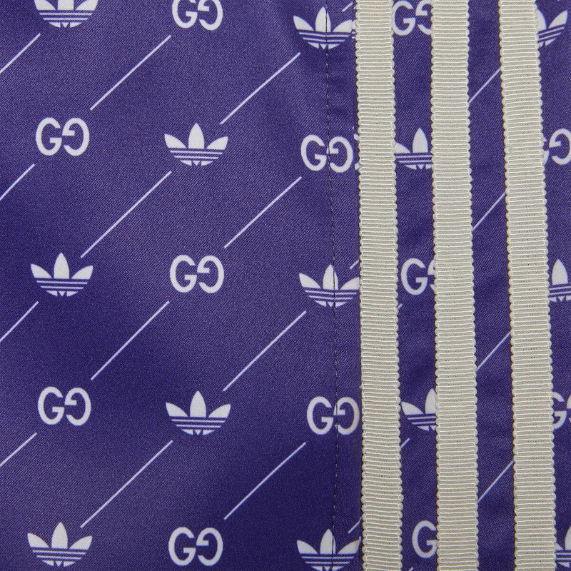 adidas x Gucci Trefoil print shorts 5