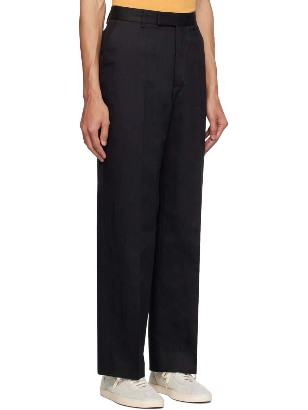 Black Relaxed Primo Trousers - 2
