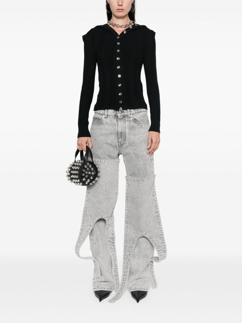 Y/Project chain-link detail cardigan outlook