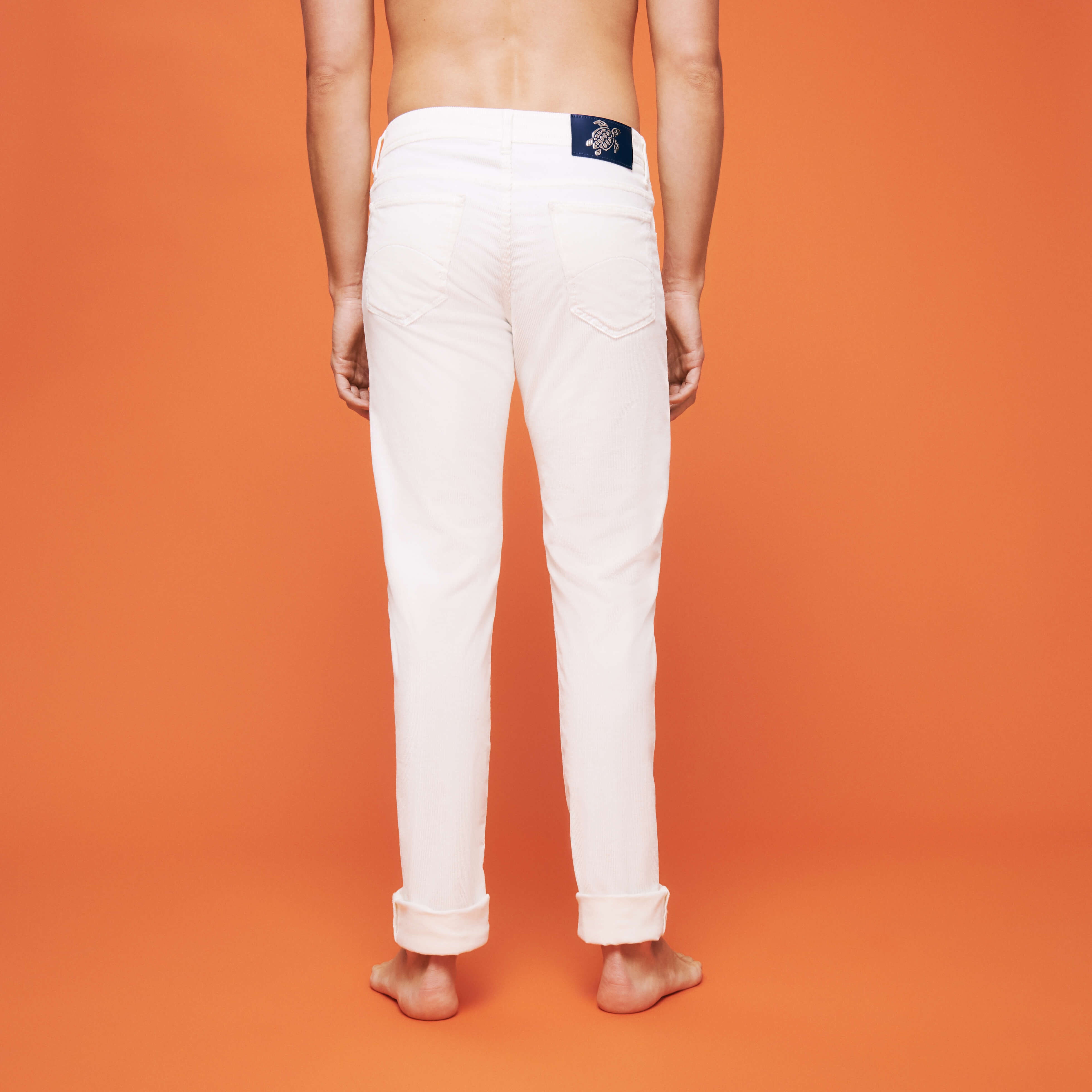 Men 5-pocket Velvet Pants Regular fit - 4