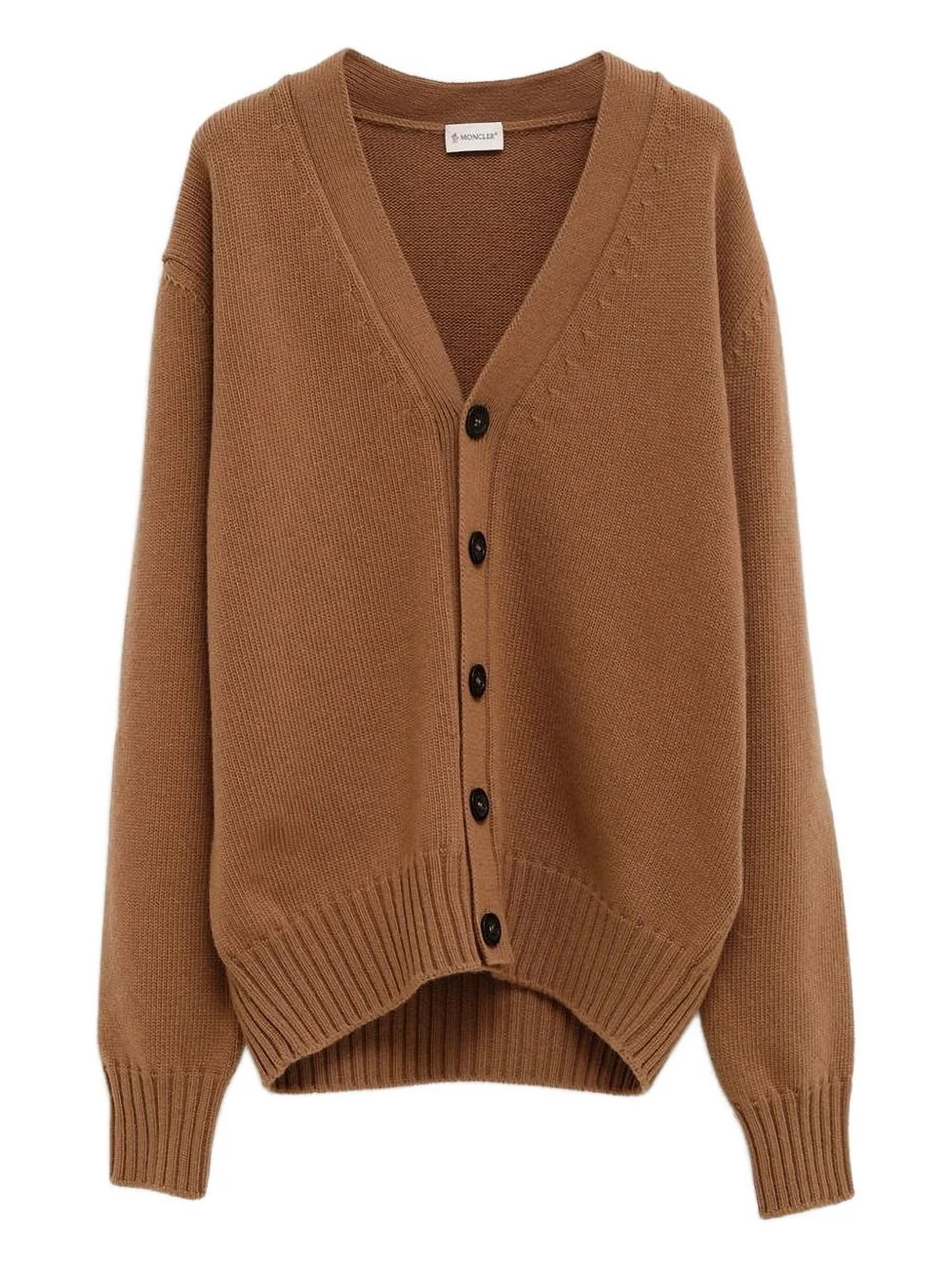 buttoned v-neck cardigan - 1