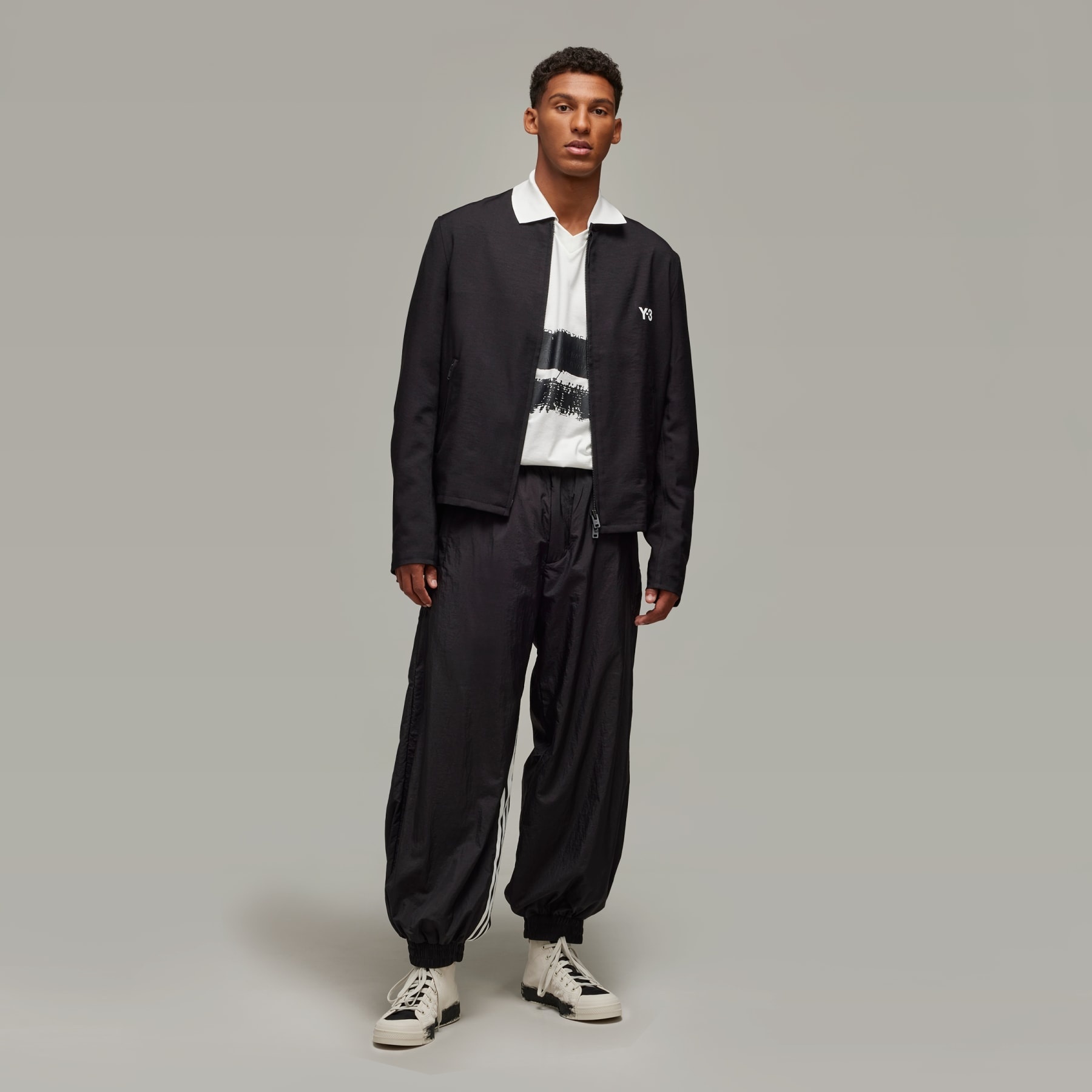 Y-3 Graphic Logo Long Sleeve Tee - 5