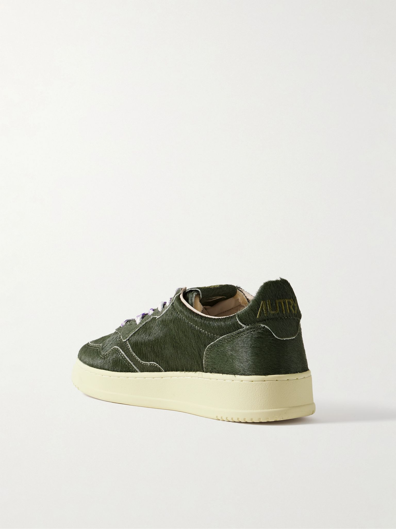 Medalist Pony Hair Sneakers Dark green - 4
