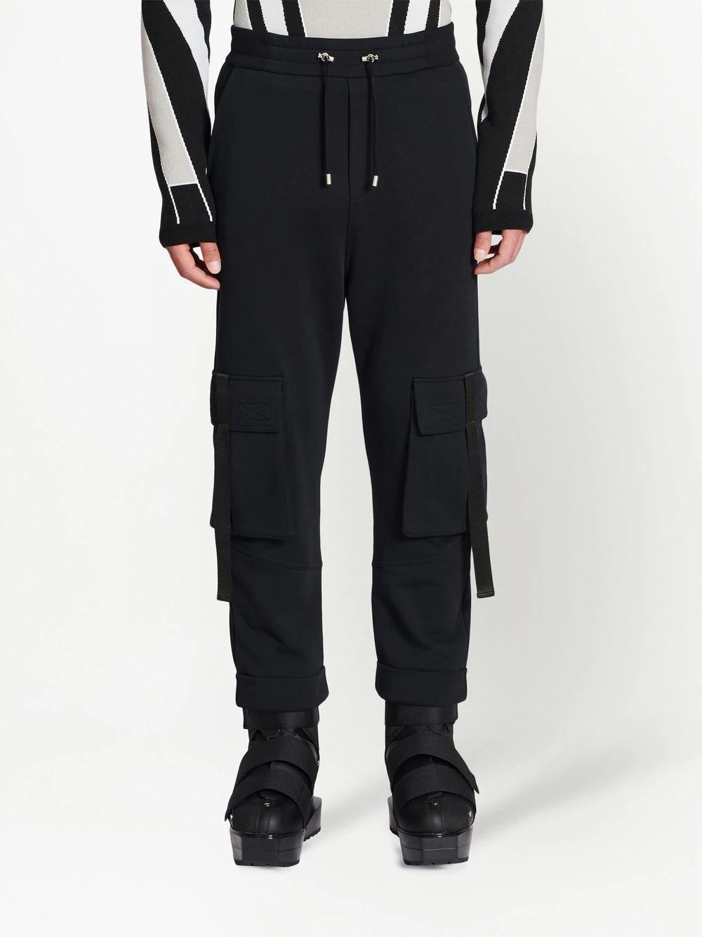 cotton cargo pants - 3