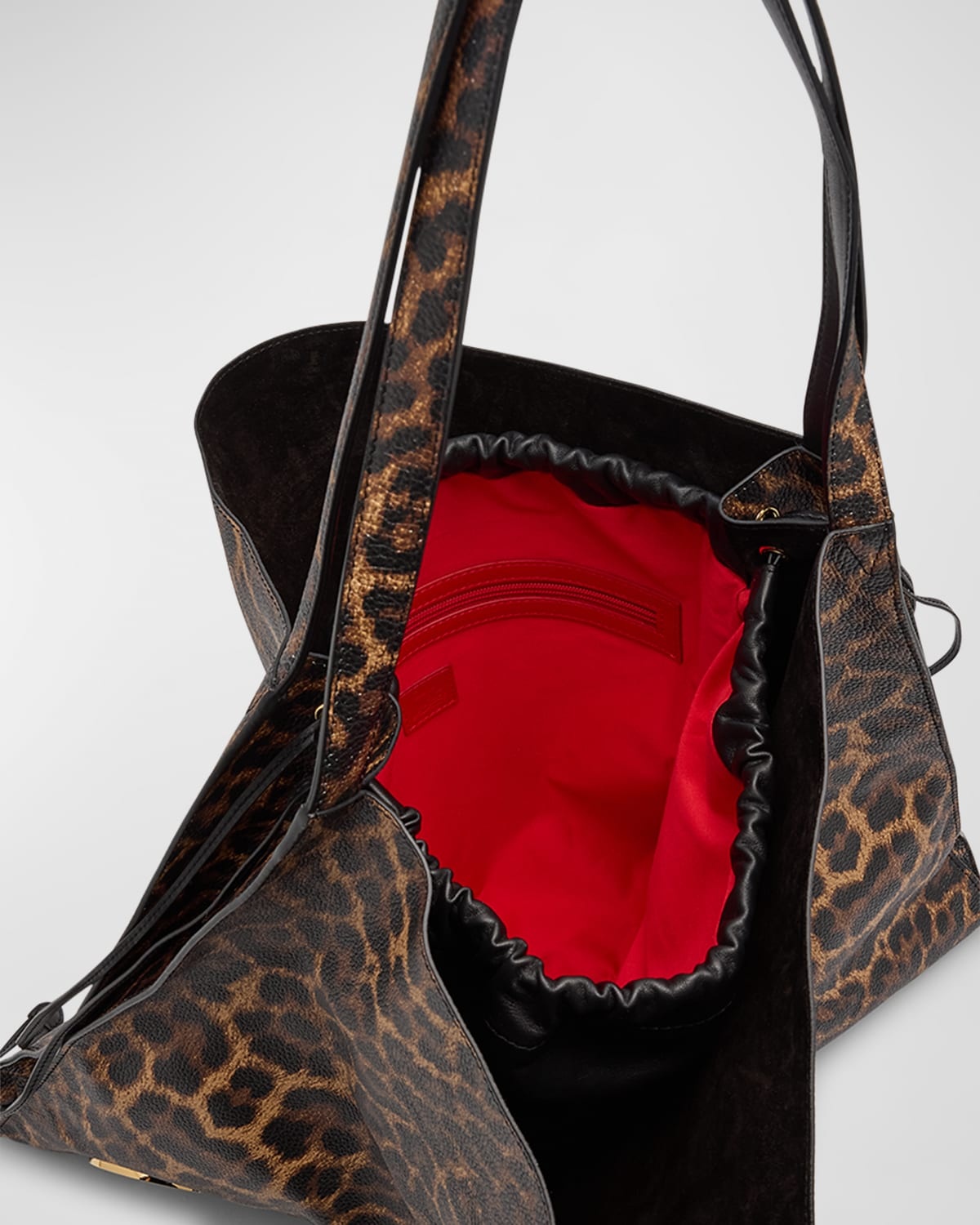 Le 54 Leopard-Print Leather Tote Bag - 3