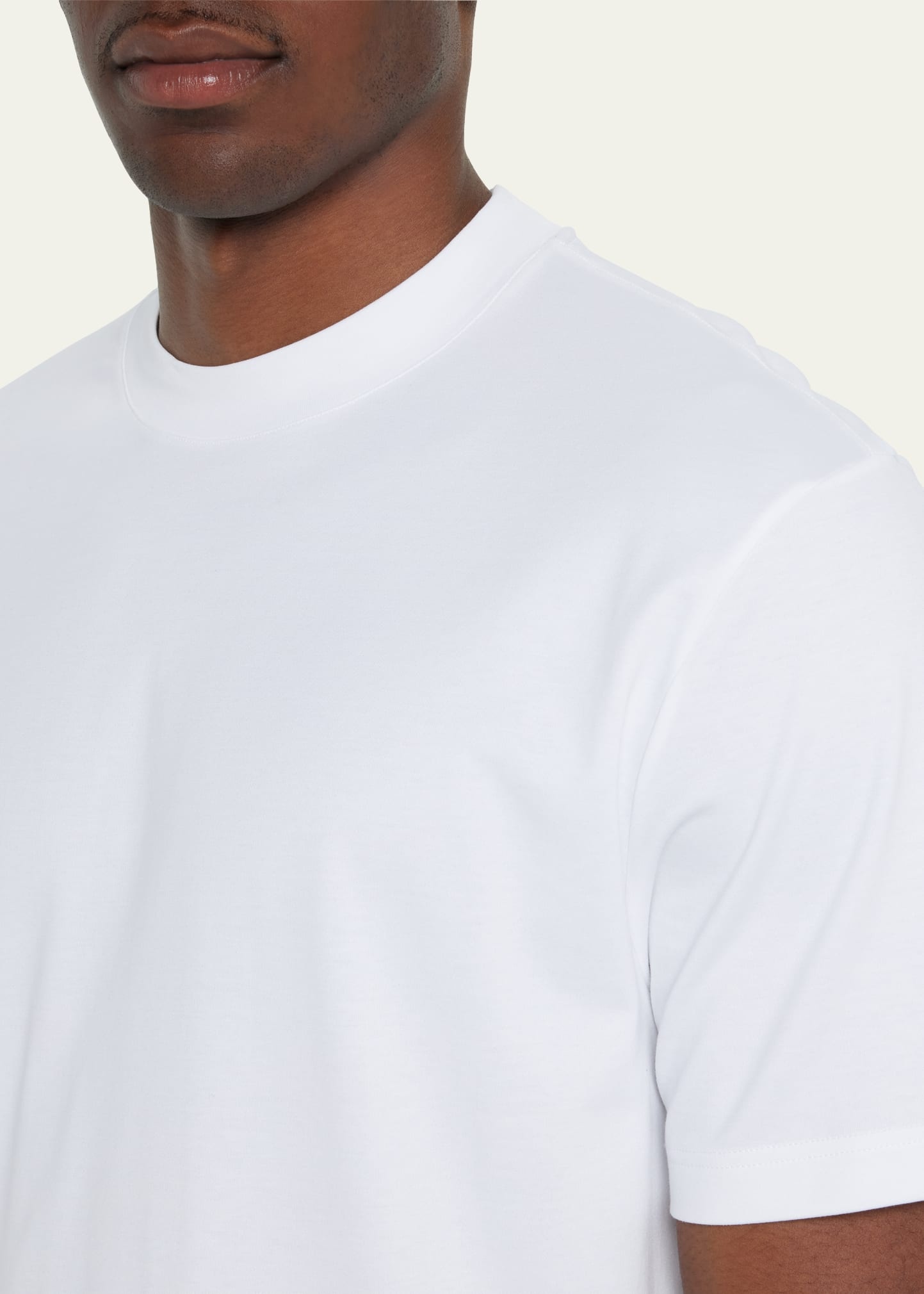 Men's Jersey Cotton Crewneck T-Shirt - 4