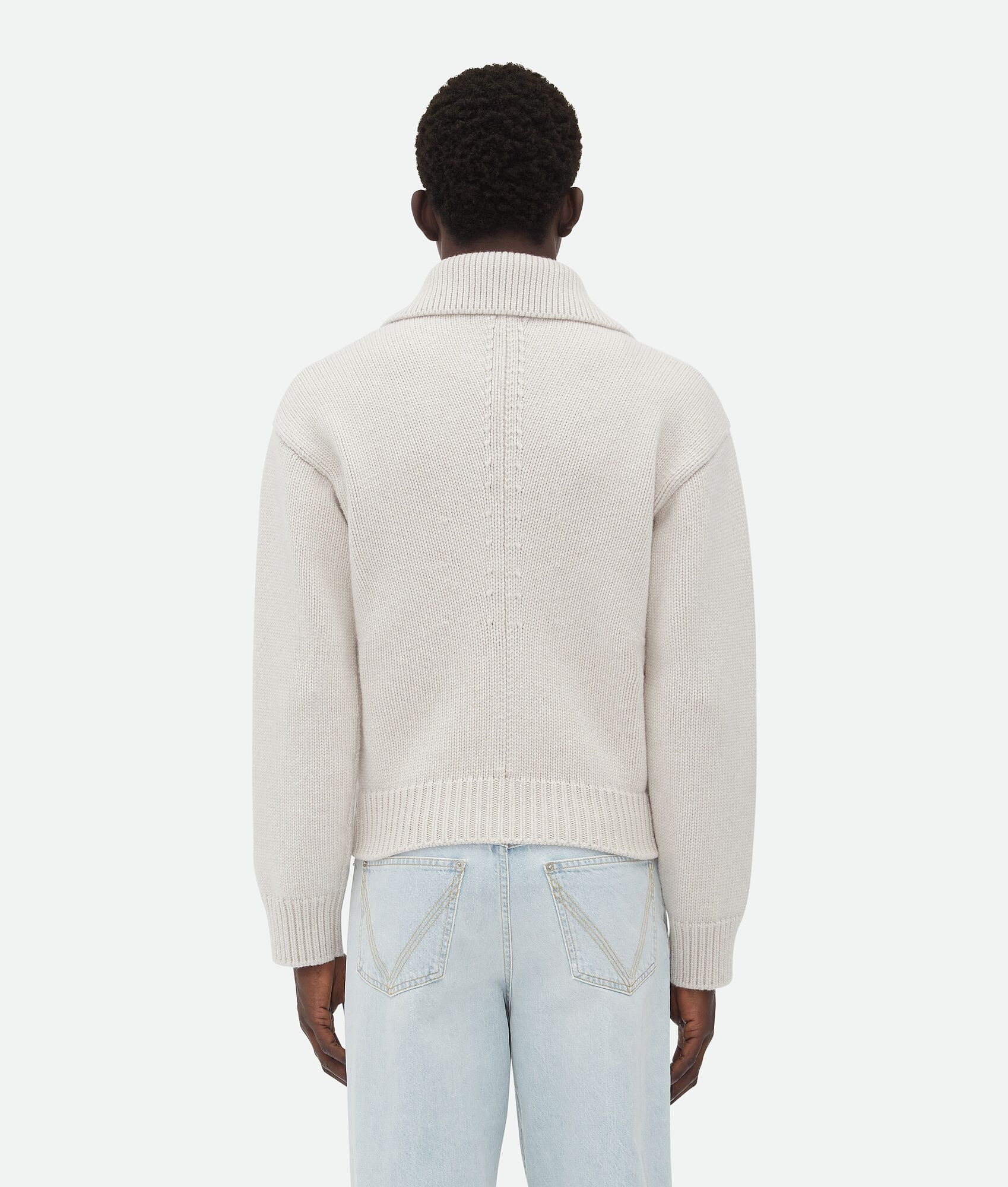 Compact Wool Cardigan - 3