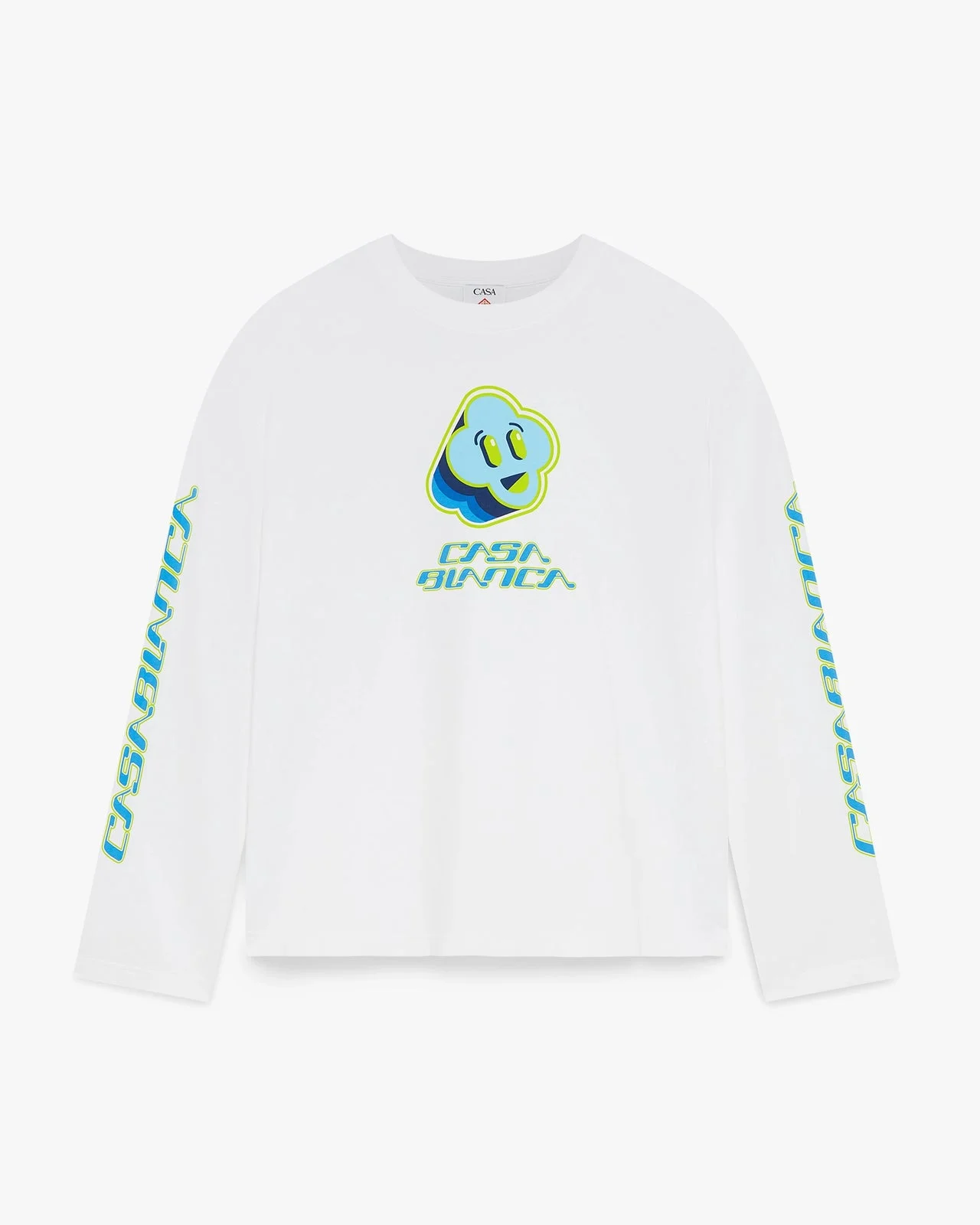 CC Smile Future Long Sleeve T-Shirt | Casablanca Paris - 1