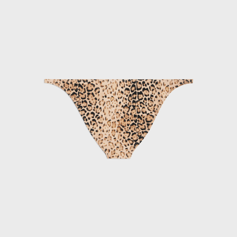 CELINE triomphe swimsuit bottom in matte jersey outlook