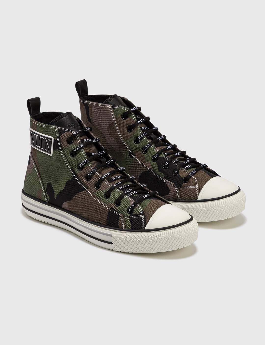 Valentino Garavani Camo High-Top Sneaker - 1