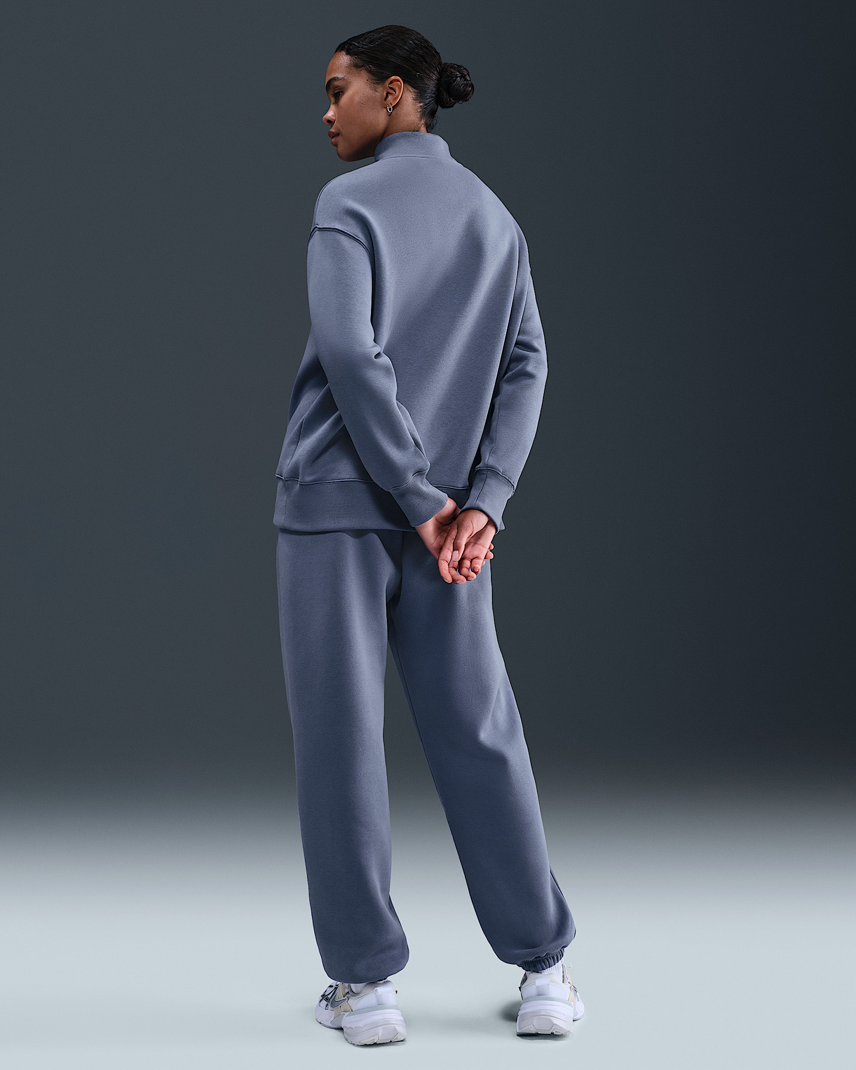Nike Sportswear Phoenix Fleece Women's Oversized 1/4-Zip Long Sweatshirt - 5