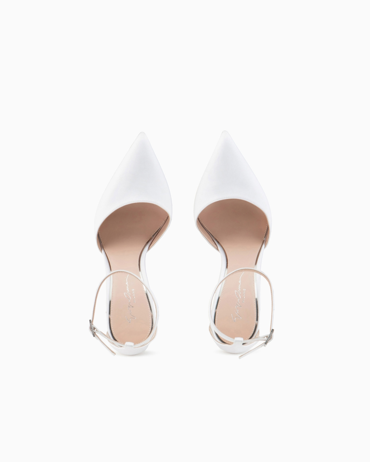 Satin d’Orsay court shoes - 3
