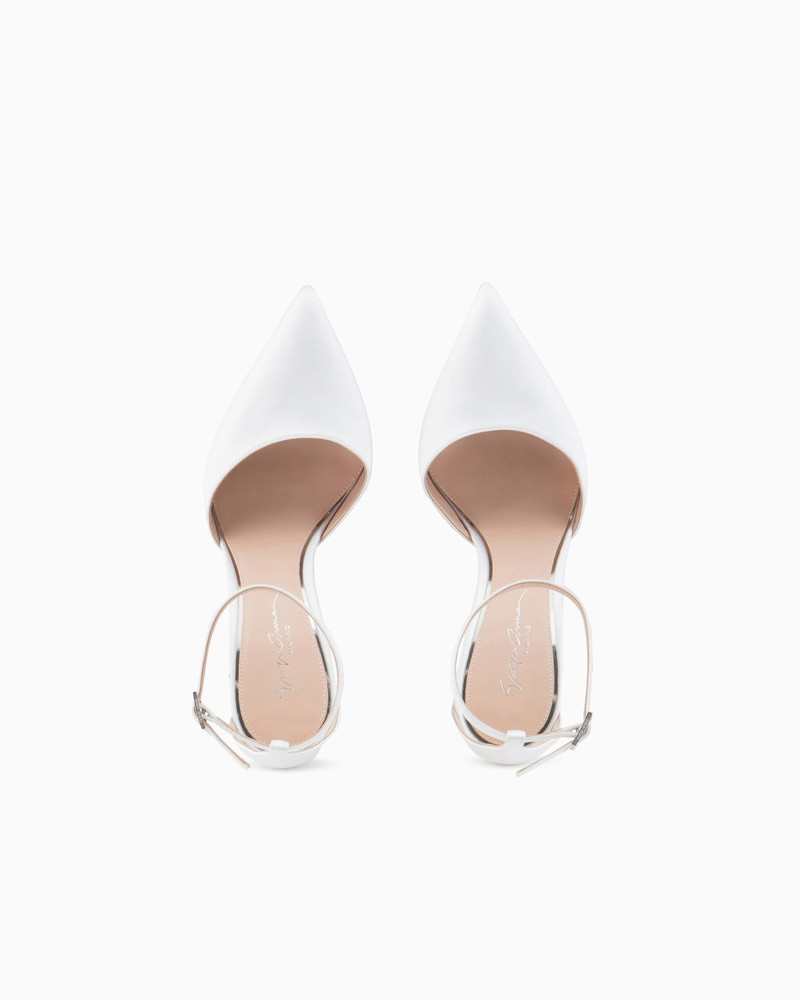 Satin d’Orsay court shoes 3