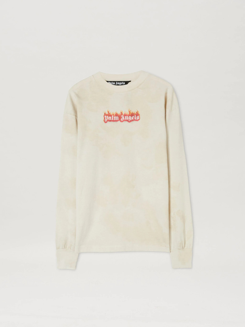BURNING LOGO CLASSIC TEE LONG SLEEVES - 1