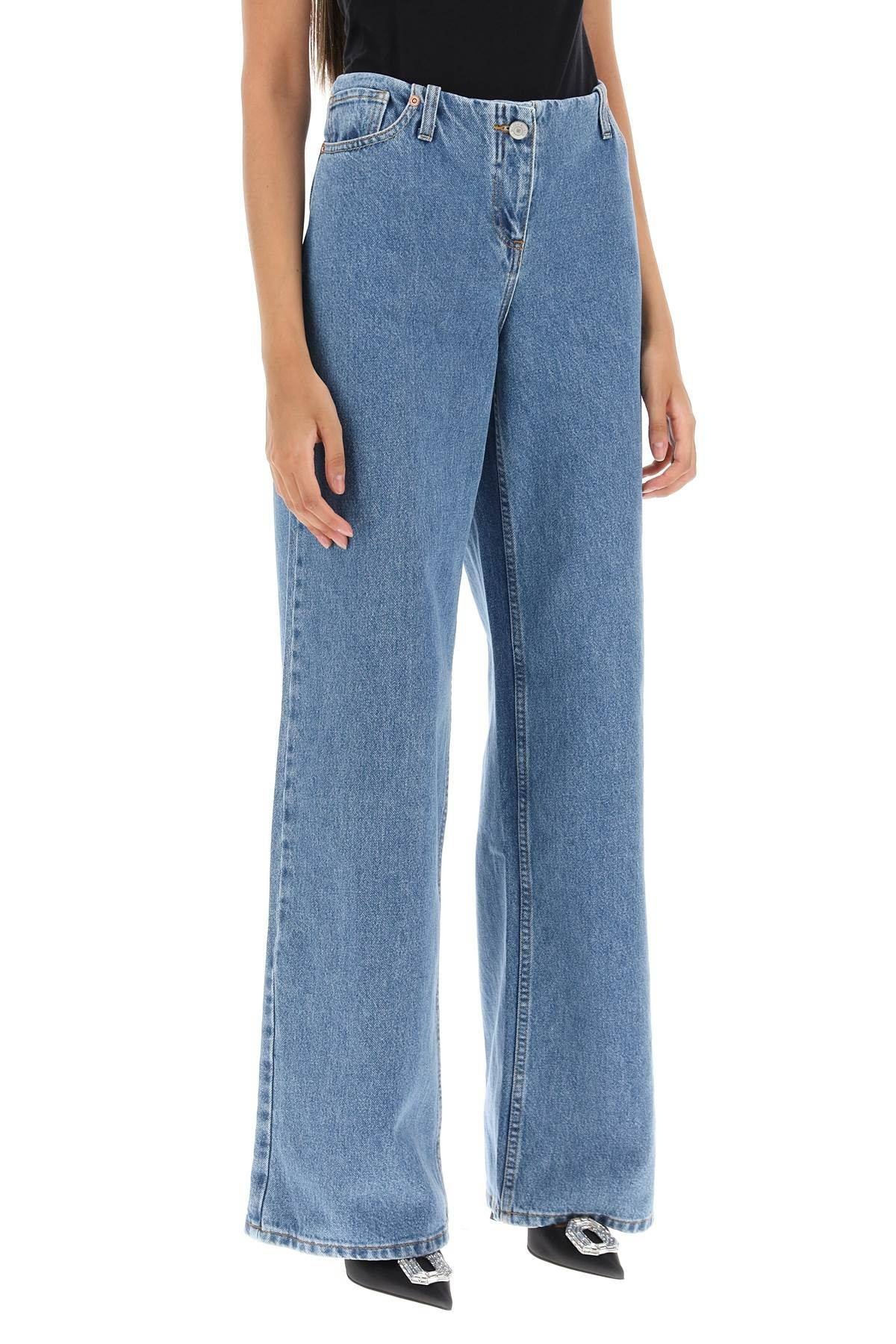 LOW WAIST BAGGY JEANS - 3