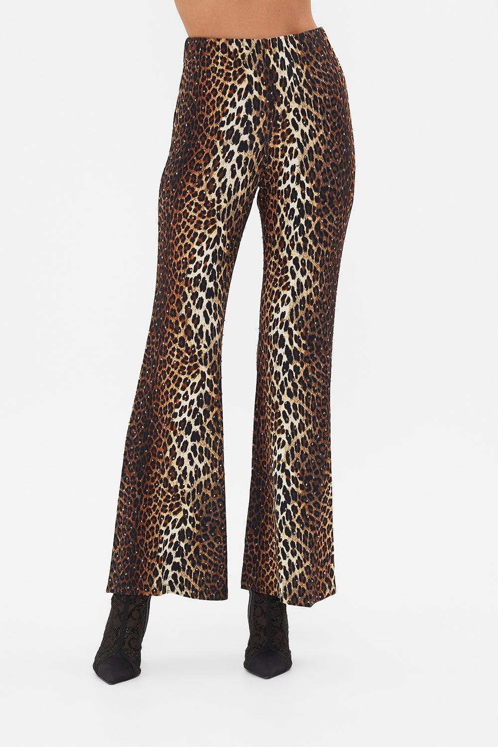 JERSEY FLARE PANT - 5