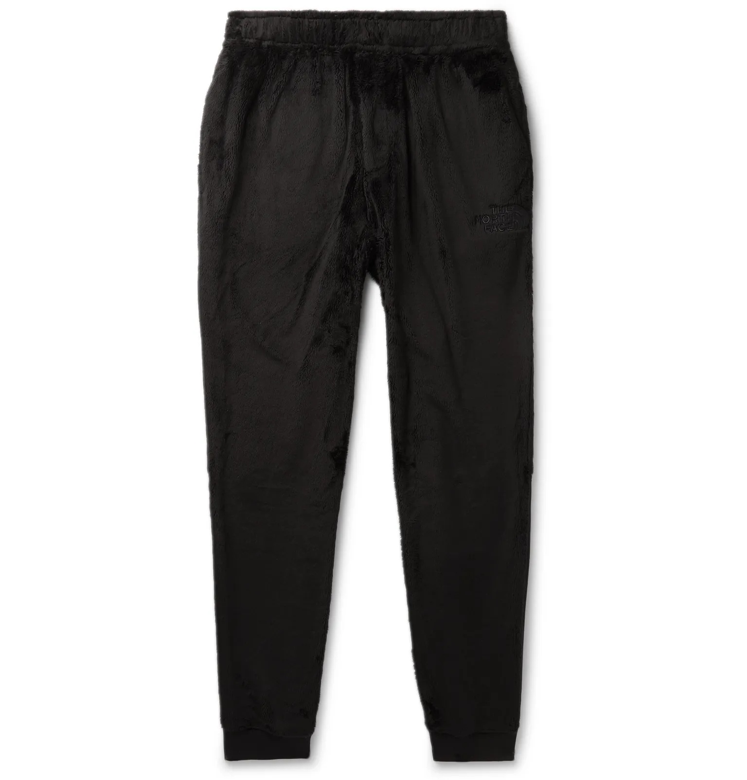 + Kazuki Kuraishi Black Series Tapered Shell-Panelled Fleece Trousers - 1