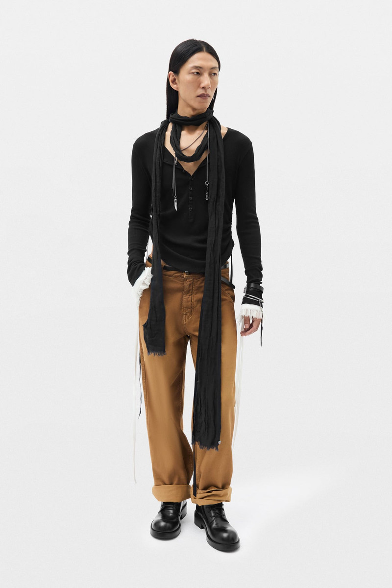 Jara Long Wrinkled Scarf 3