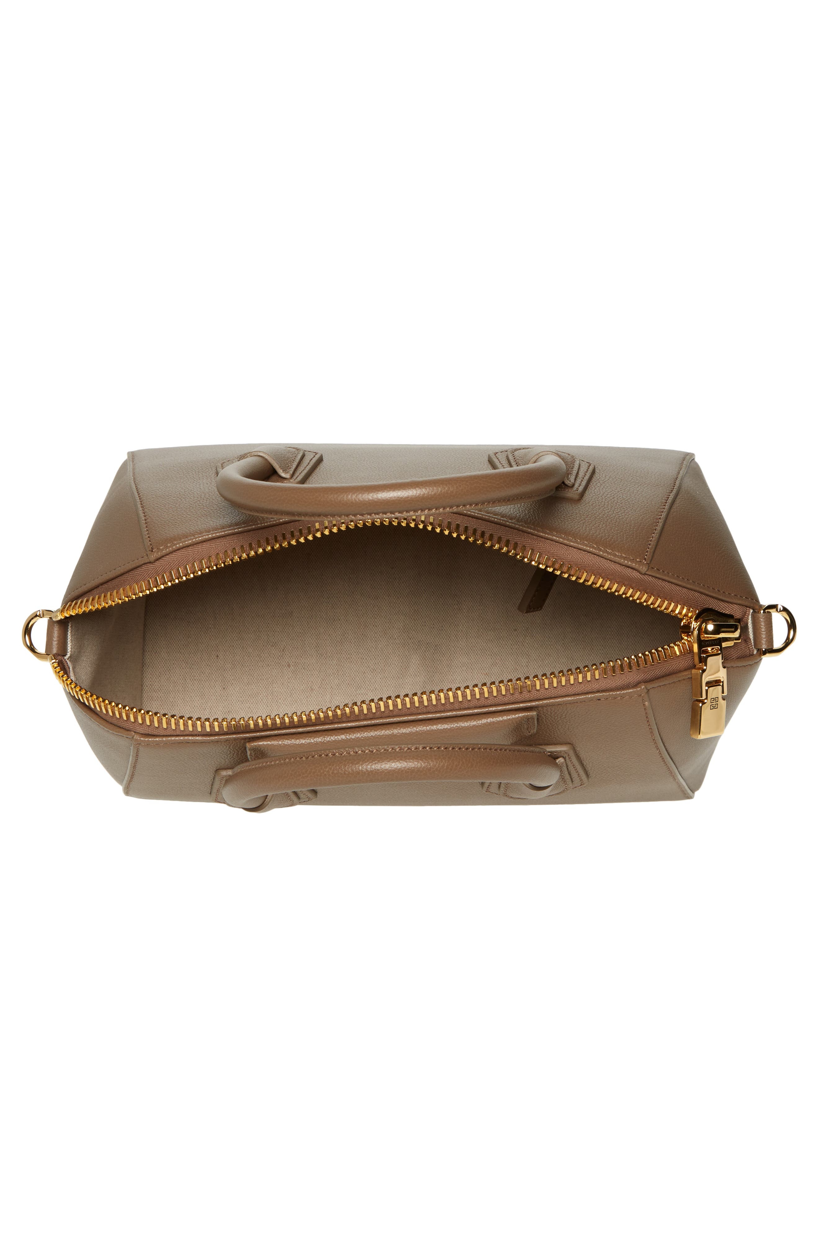 Small Antigona Leather Satchel - 3