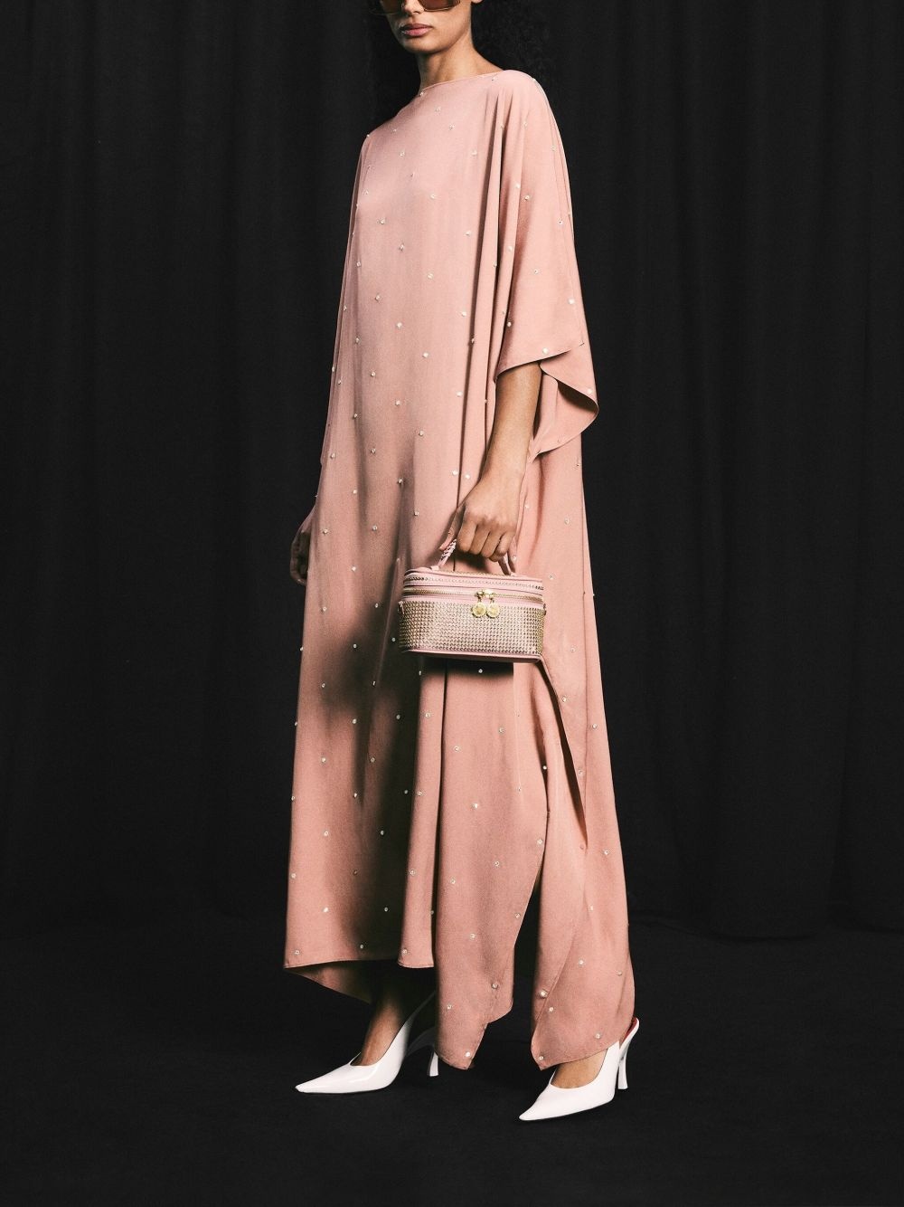 rhinestone-embellished dress - 3
