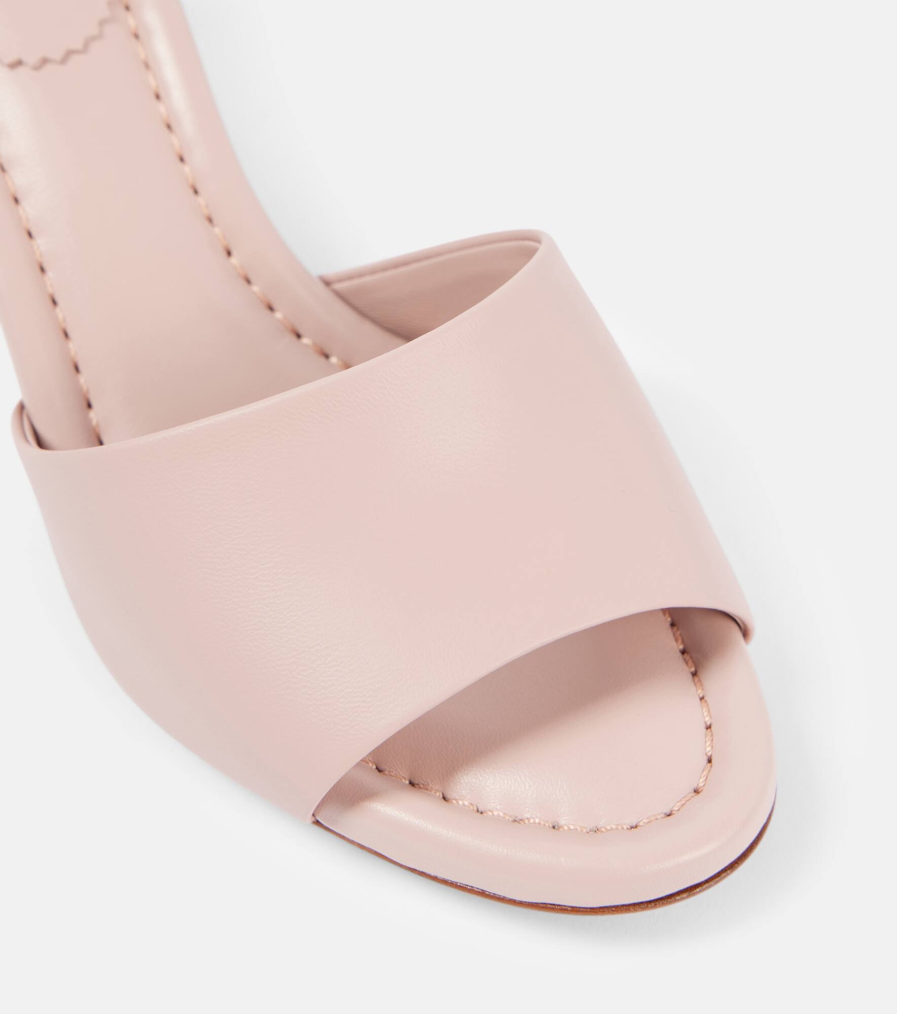 Jane 55 leather mules - 5