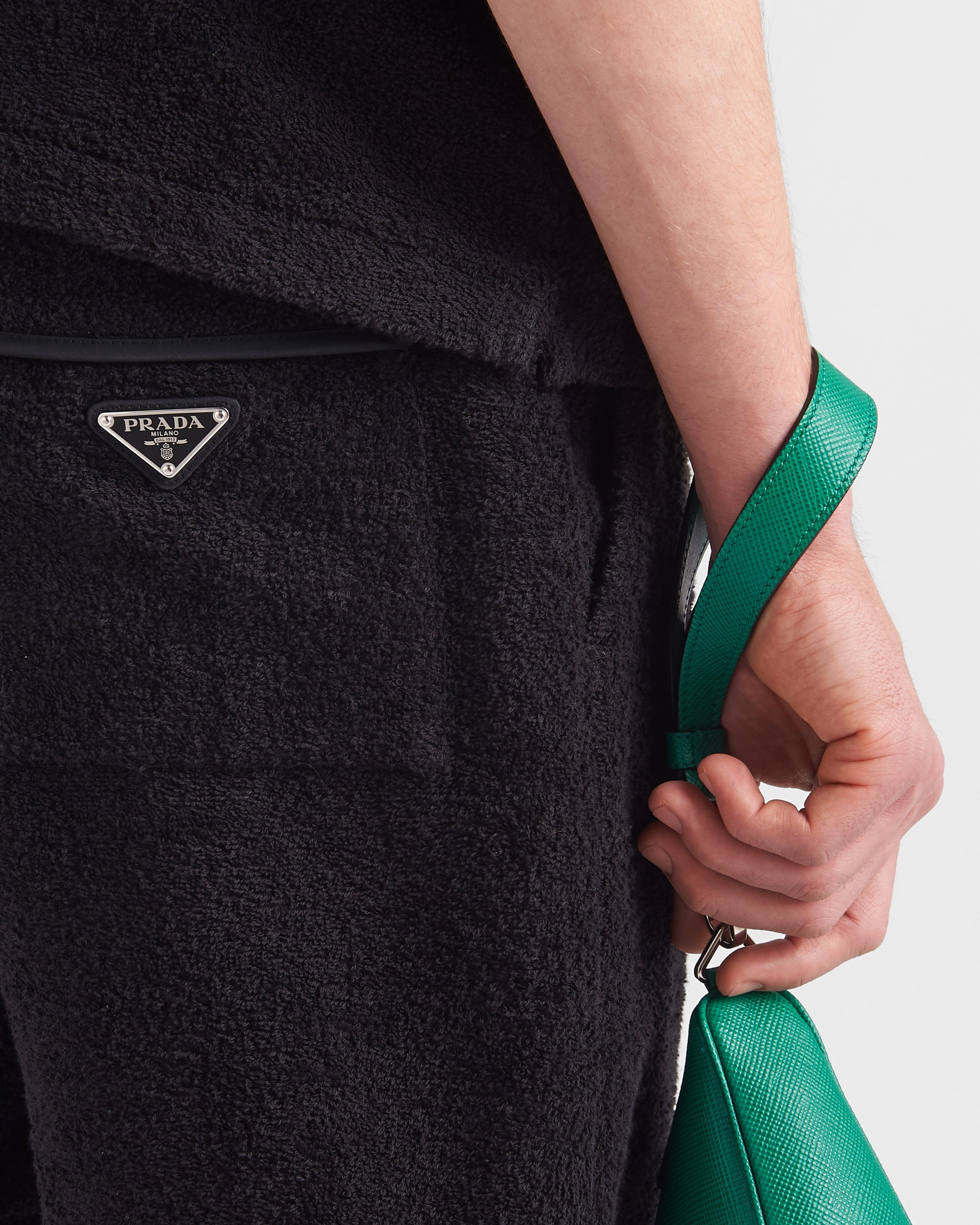 Cotton terry shorts - 4