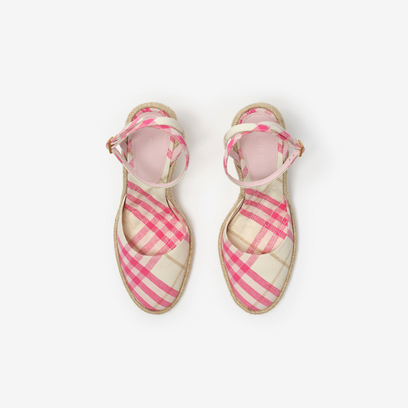 Check Mews Espadrille Pumps​ 4