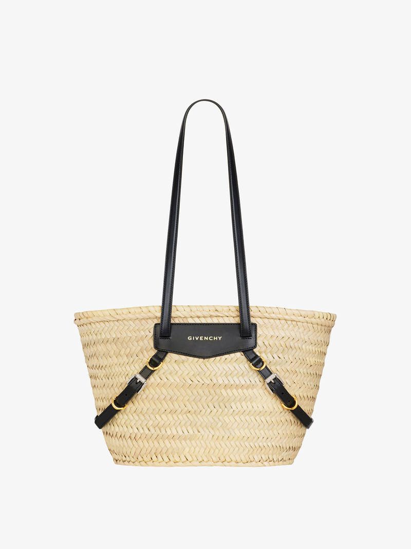 SMALL VOYOU BASKET BAG IN RAFFIA 1
