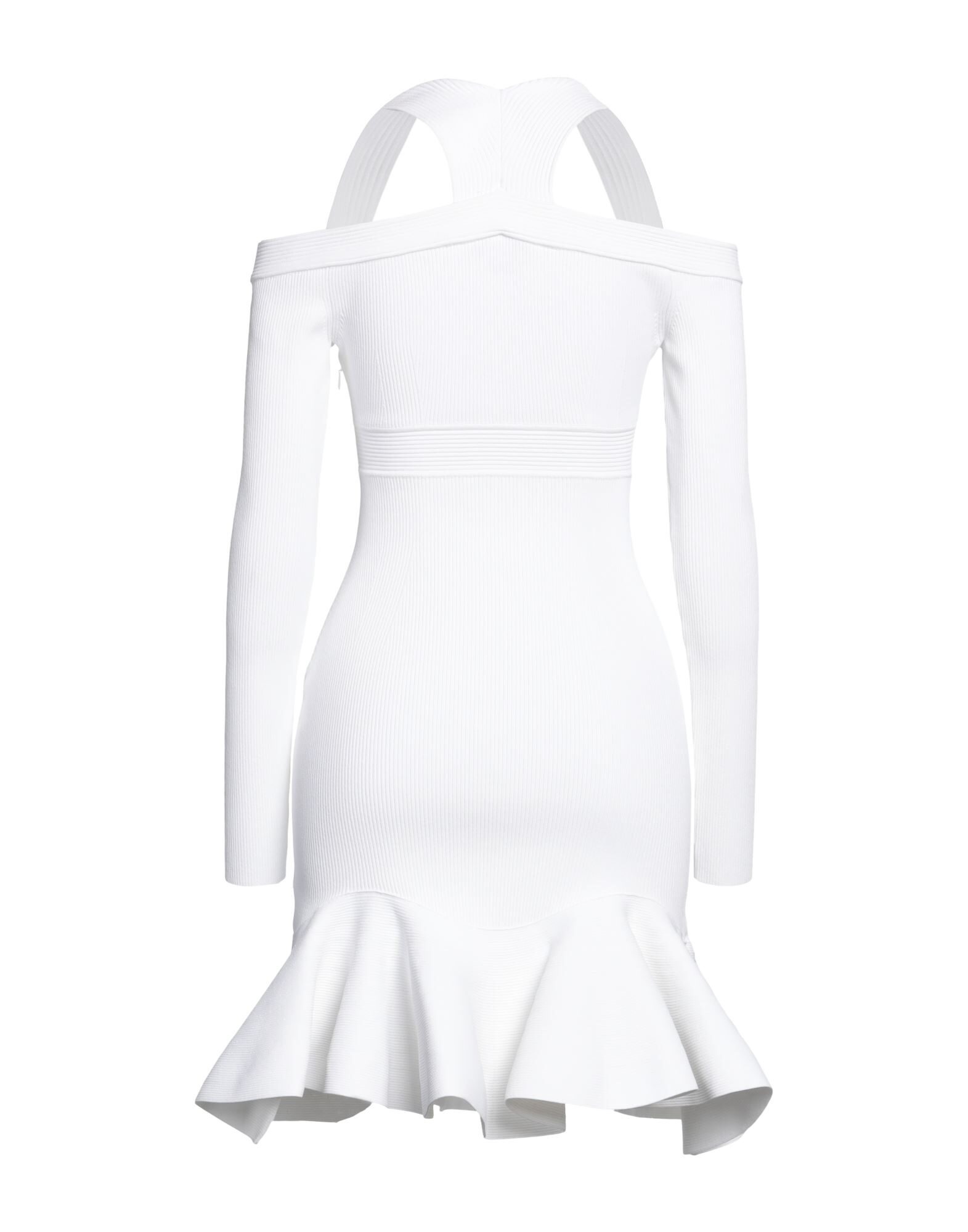 White Women's Sheath Dress - 2