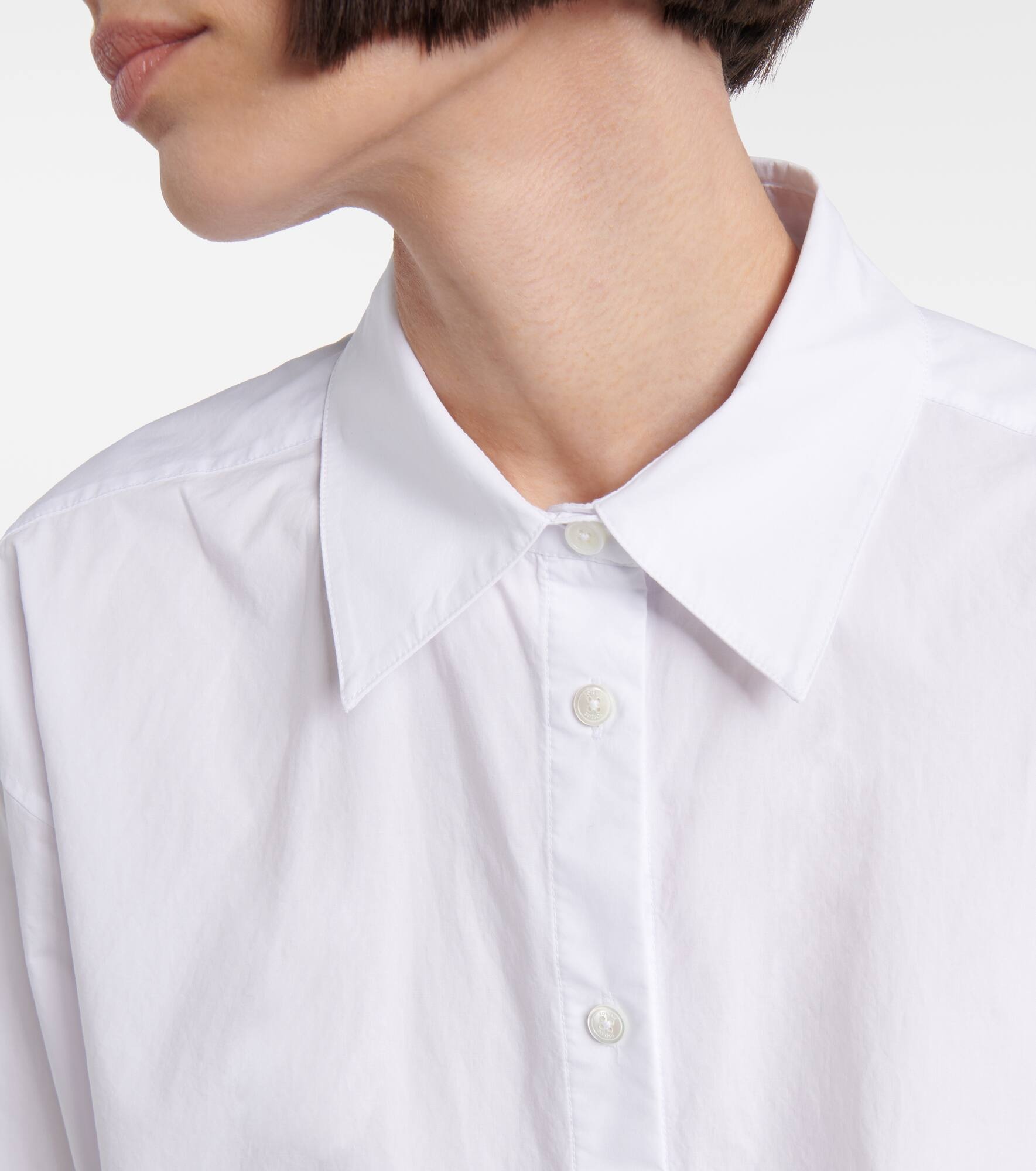 Cotton poplin shirt - 4