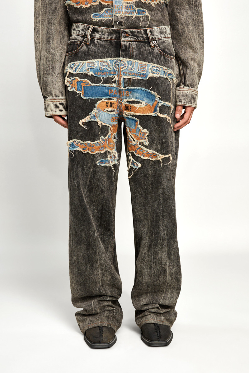 Paris' Best Patch Jeans 1