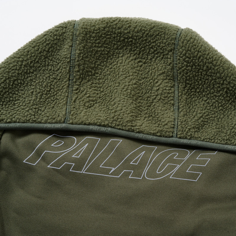 GETTING HIGHER THERMA FLEECE JACKET DEEP GREEN 4