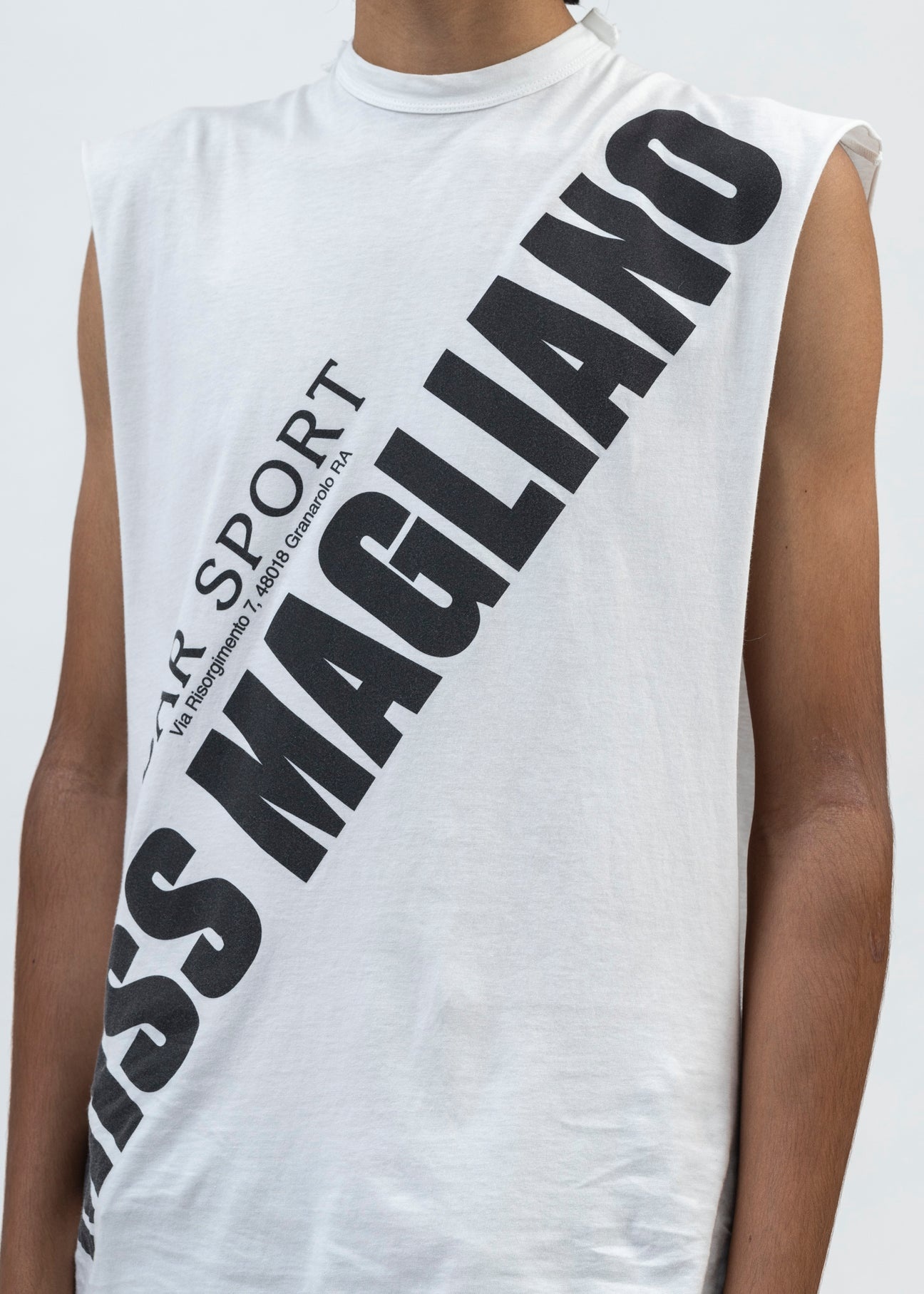 MERCH WHITE MISS MAGLIANO TANK TOP - 4