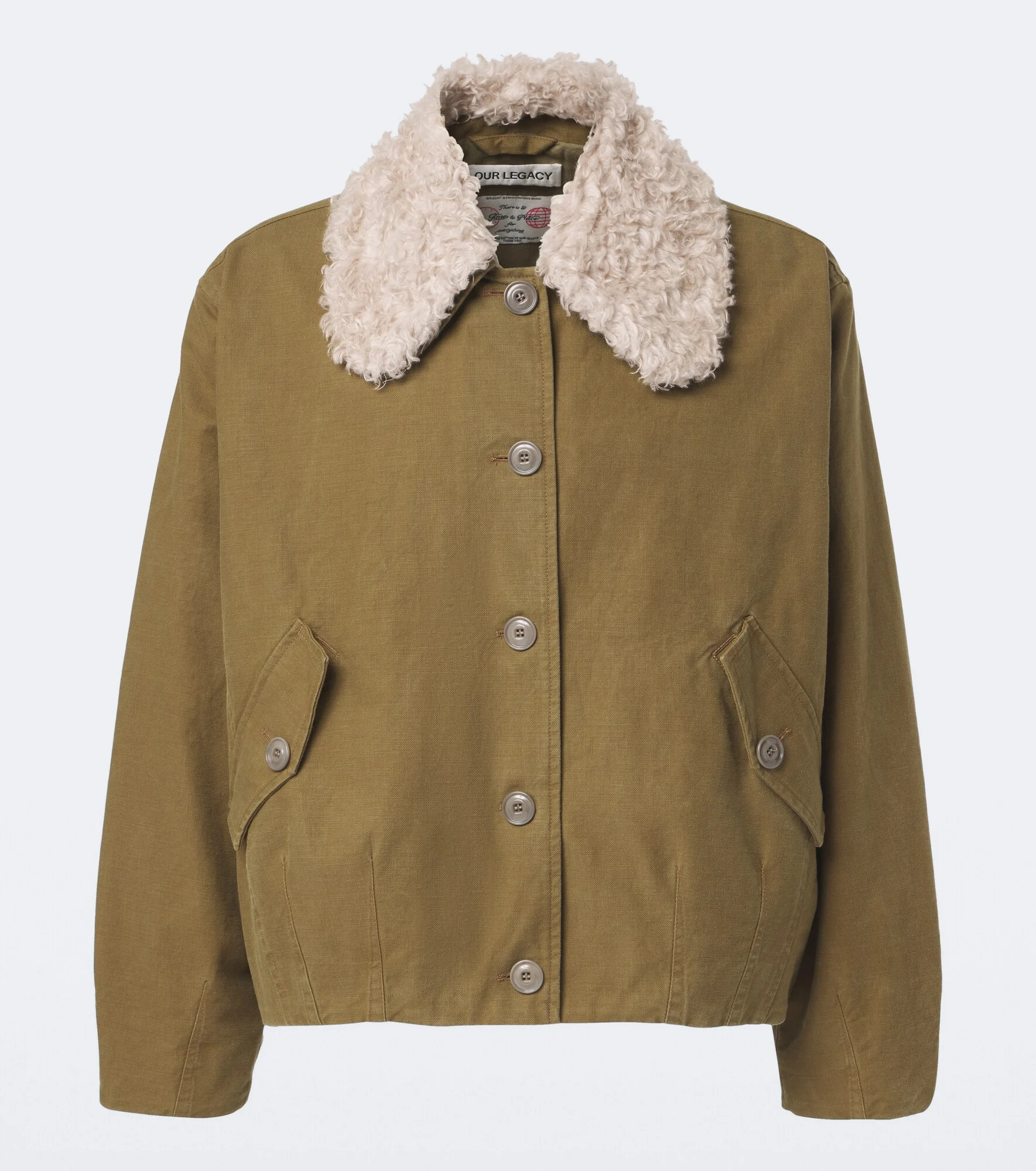 Aerial cotton twill jacket - 1