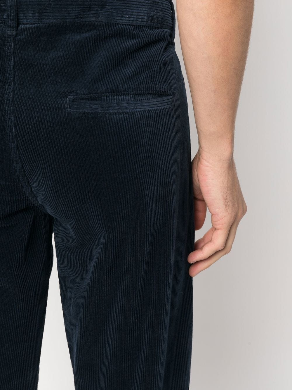 straight-leg corduroy trousers - 5