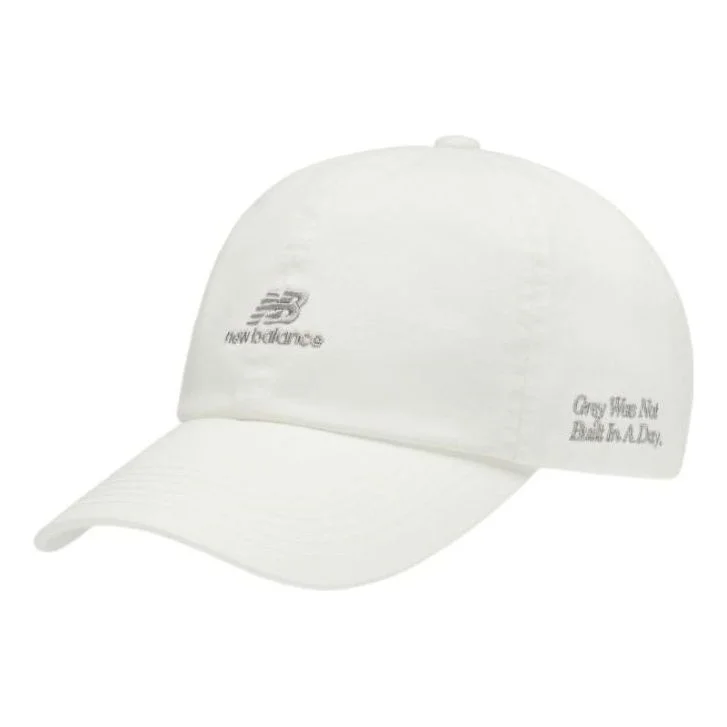 New Balance 6 Panel Seasonal Hat 'Ivory' LAH22003-IV - 1