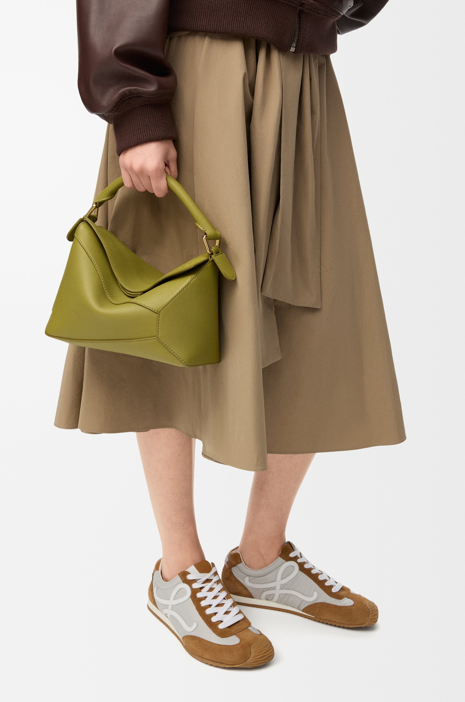 Small Puzzle Edge bag in classic calfskin - 3