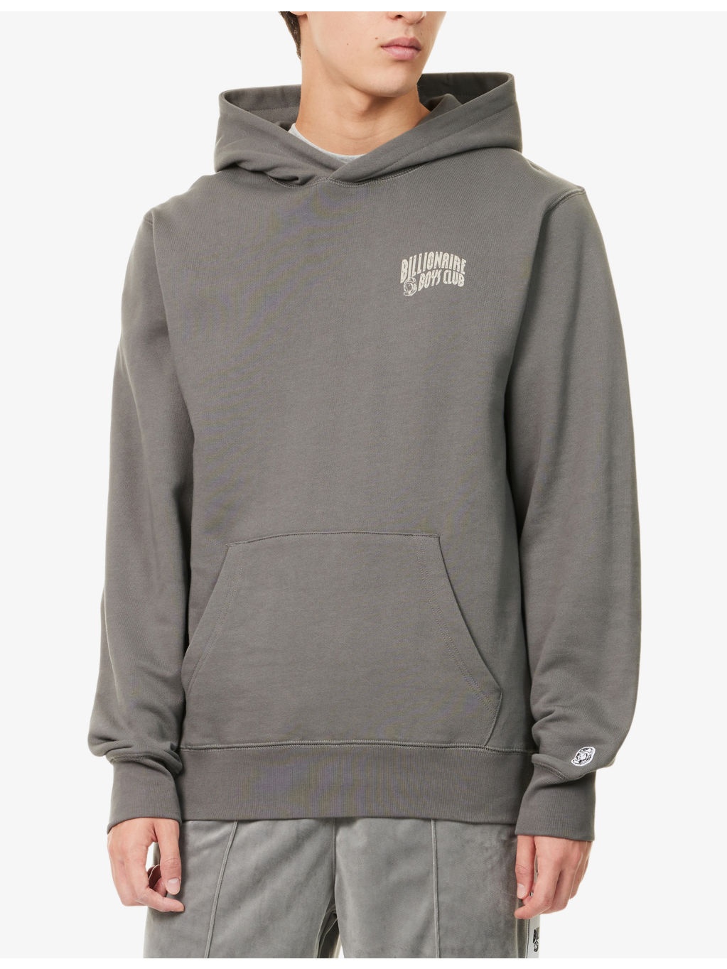 Small Arch Logo-Print Cotton Hoody - 3