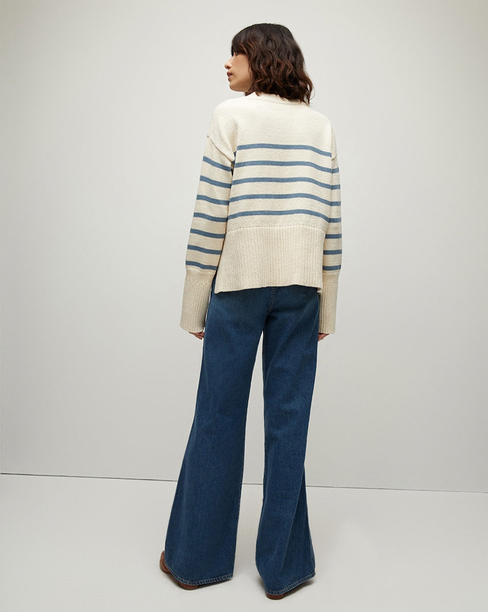 ANDOVER STRIPED SWEATER - 5