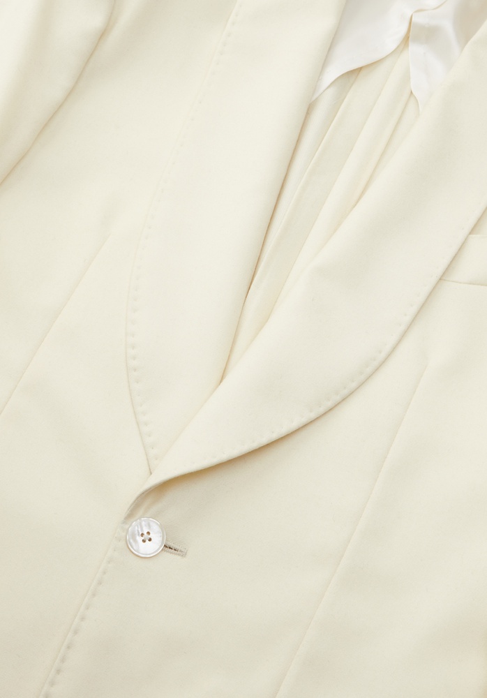 BLAZER 52 CREAM FLANNEL - 5